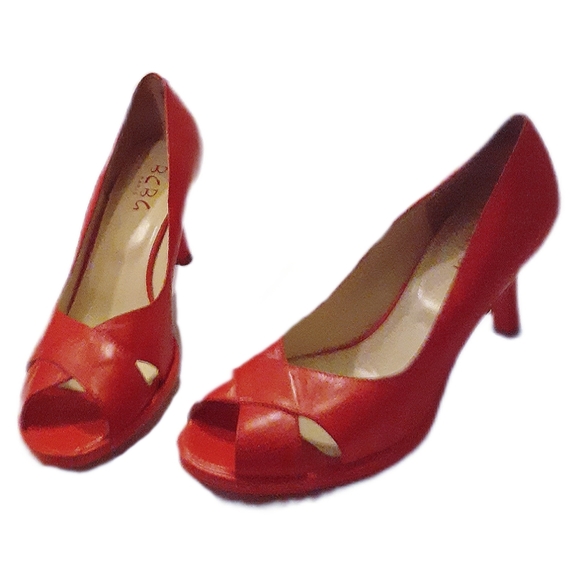 BCBG Paris Shoes - BCBG Paris Peeptoe Pumps